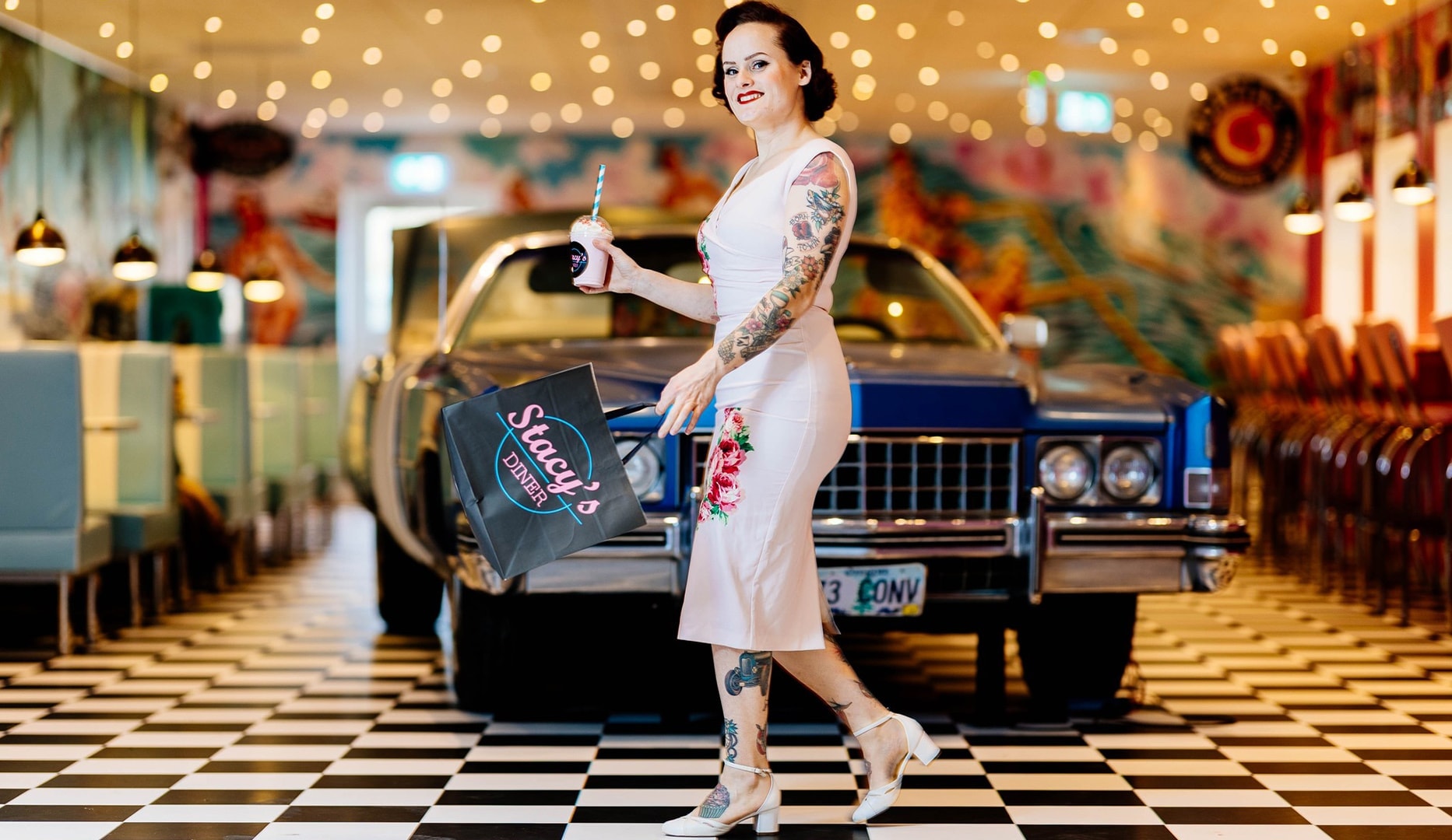 Brunch på Stacy's Diner - Køge/Næstved