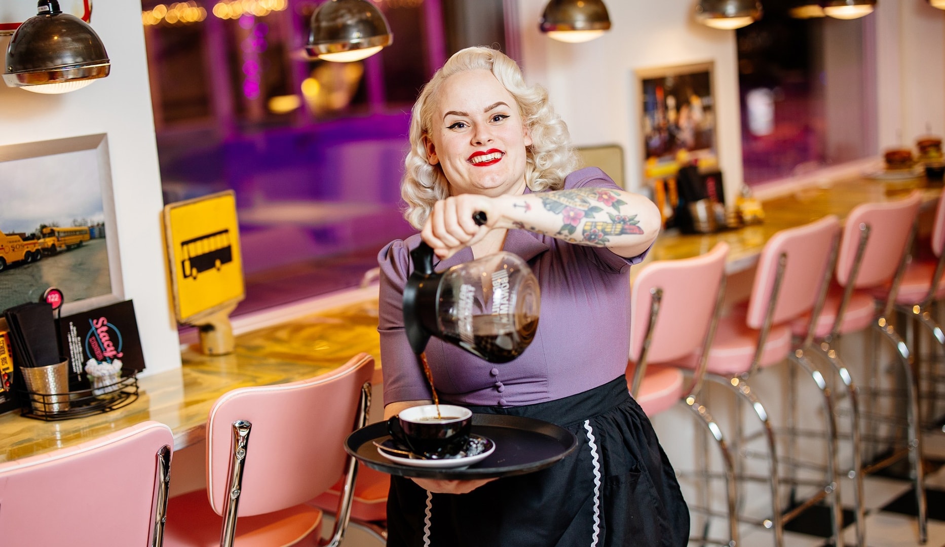 Brunch på Stacy's Diner - Køge/Næstved