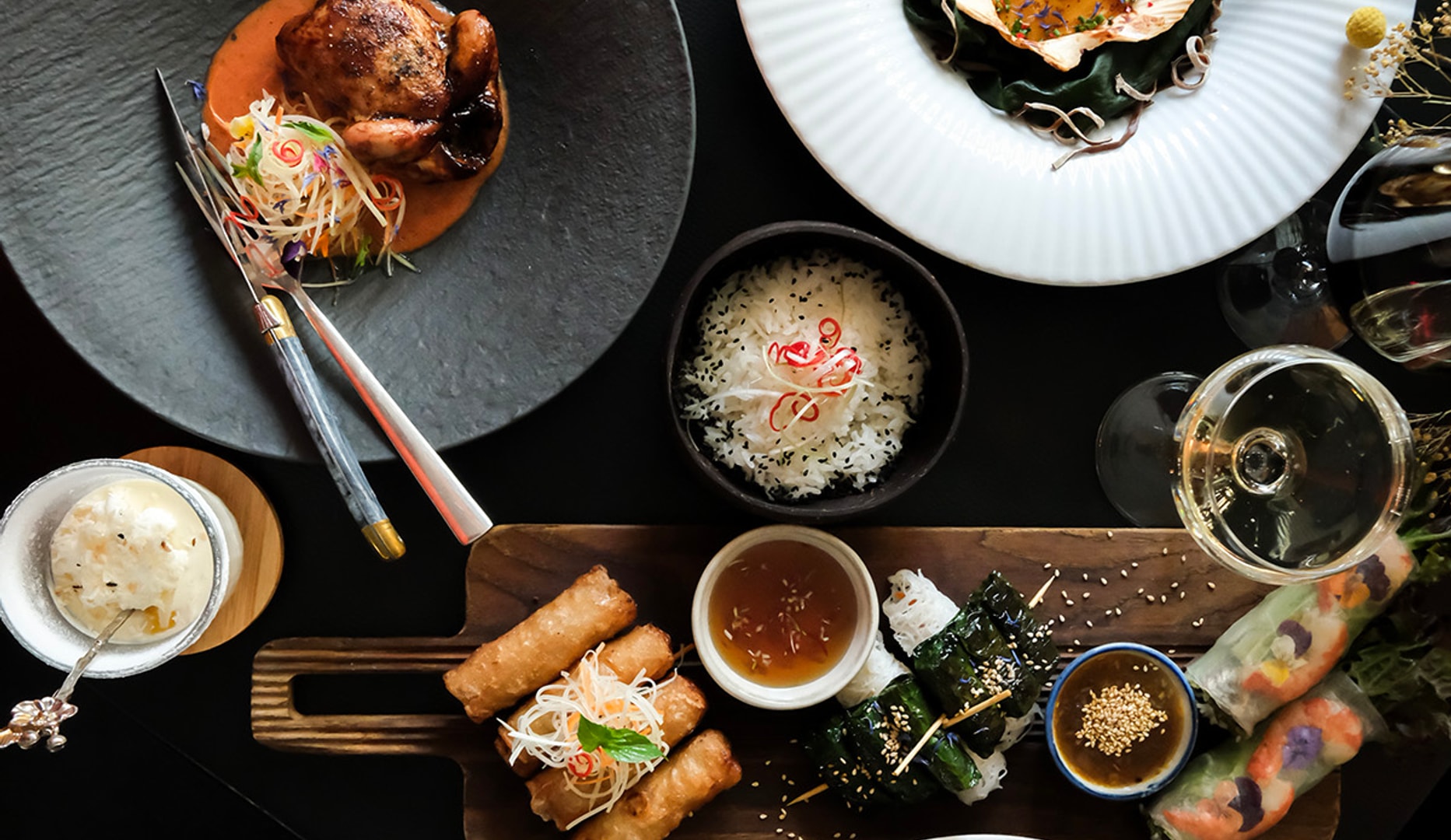 "The Vietnamese Tapas"-menu - Hos 4-stjernede The Vietnamese