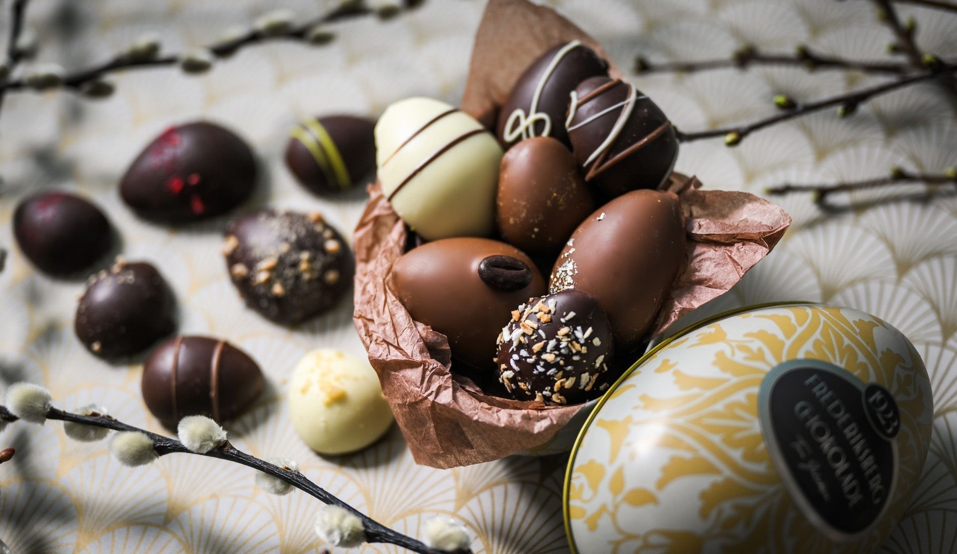 Påskeæg i Verdensklasse - FRB. Chokolade