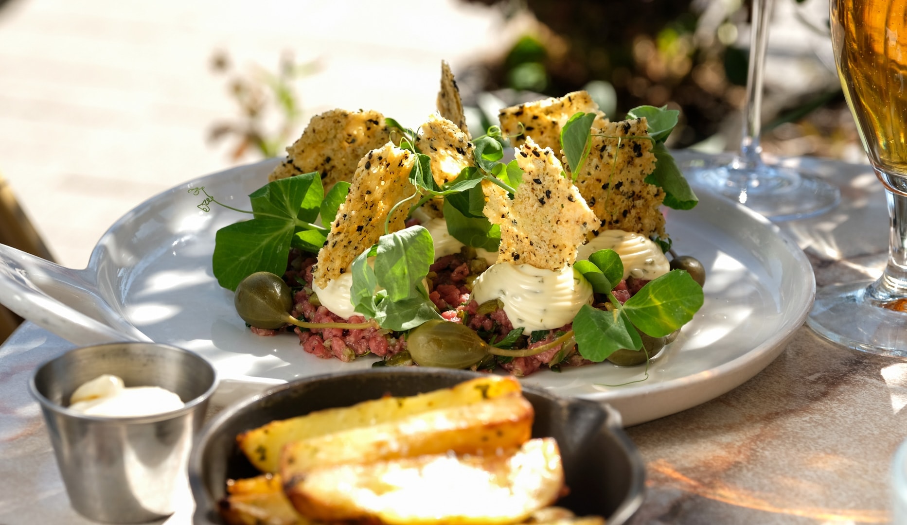Fish n` Chips / Tartar på Café Nöah