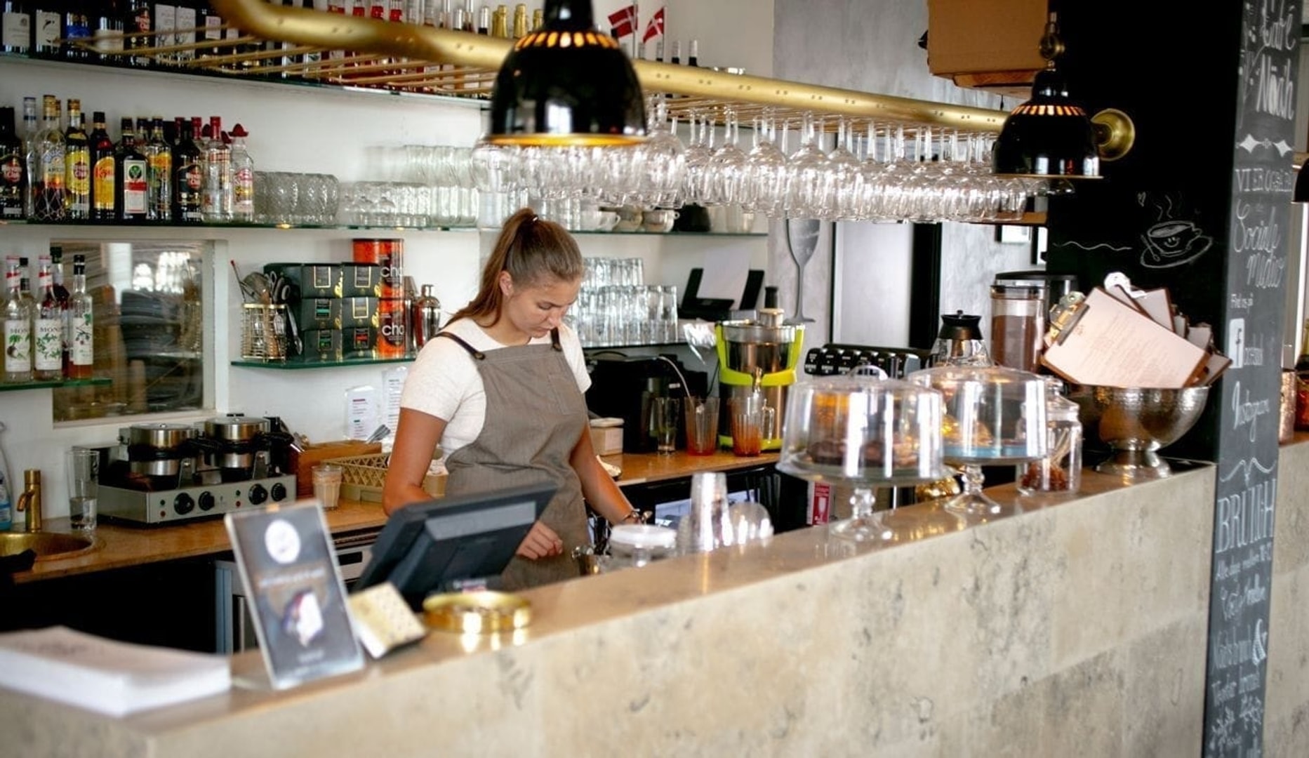 Fish n` Chips / Tartar på Café Nöah