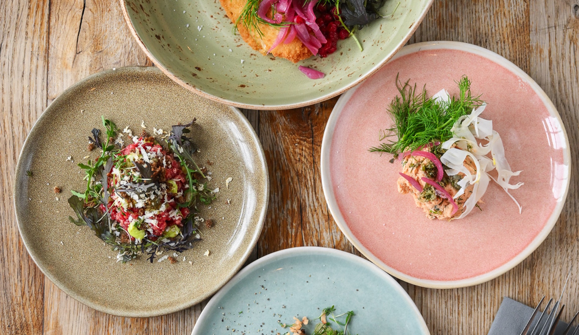 4-Retters Frokost på Strandmøllekroen i Klampenborg