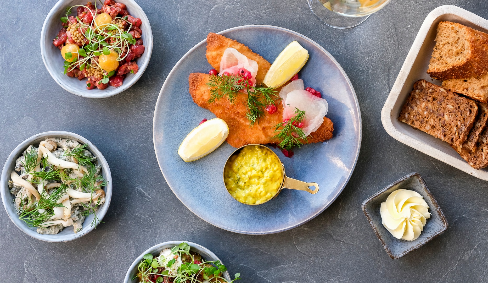 4-Retters Frokost - Darling Bistro & Bar