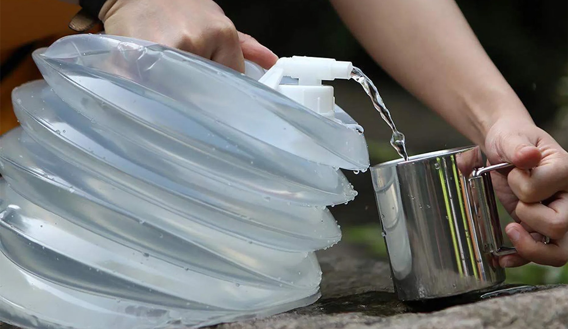 Fødevaregodkendte Vanddunke (3x10L)