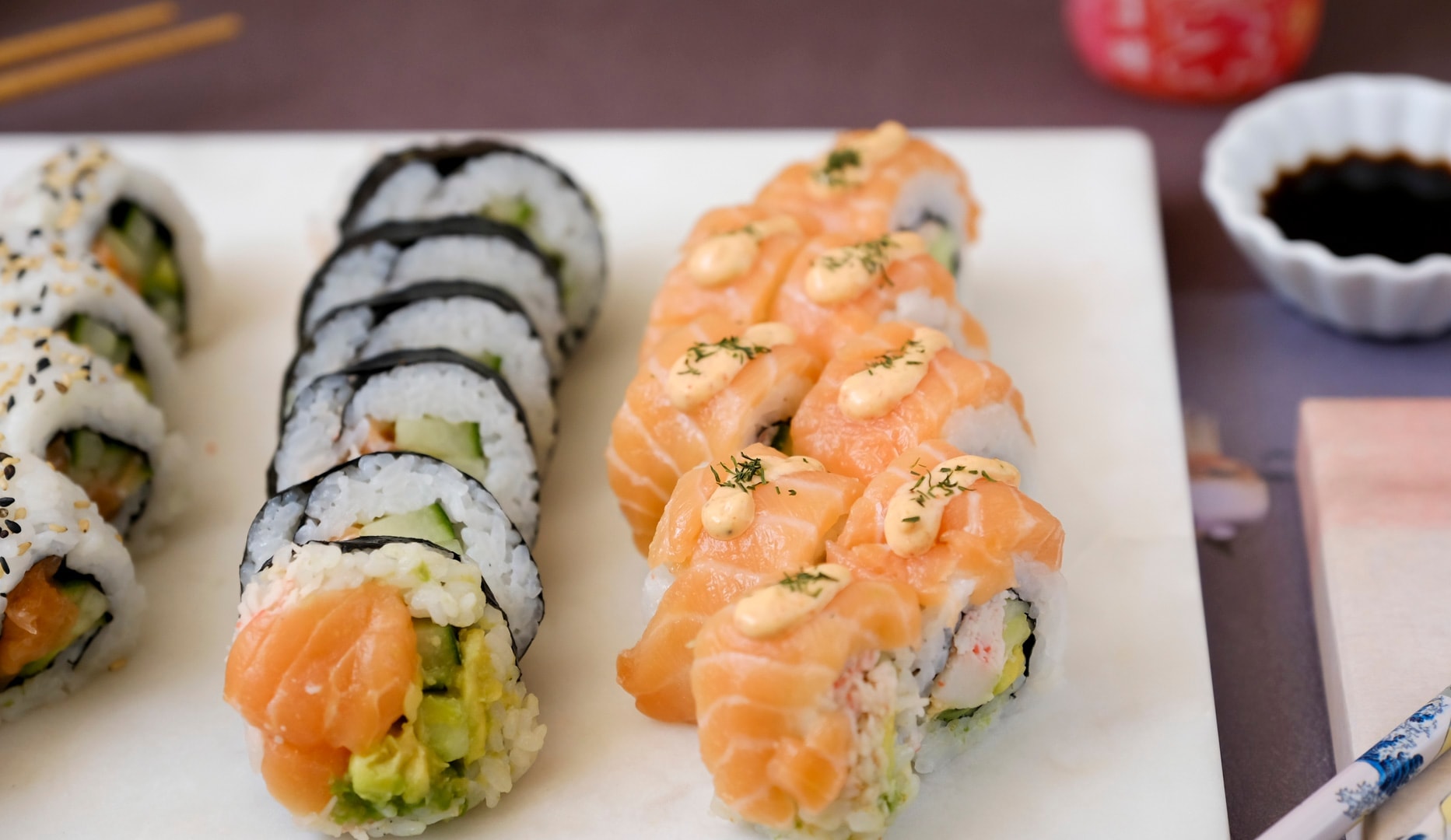 Sushi for 2 eller 3 pers. - Østerbro