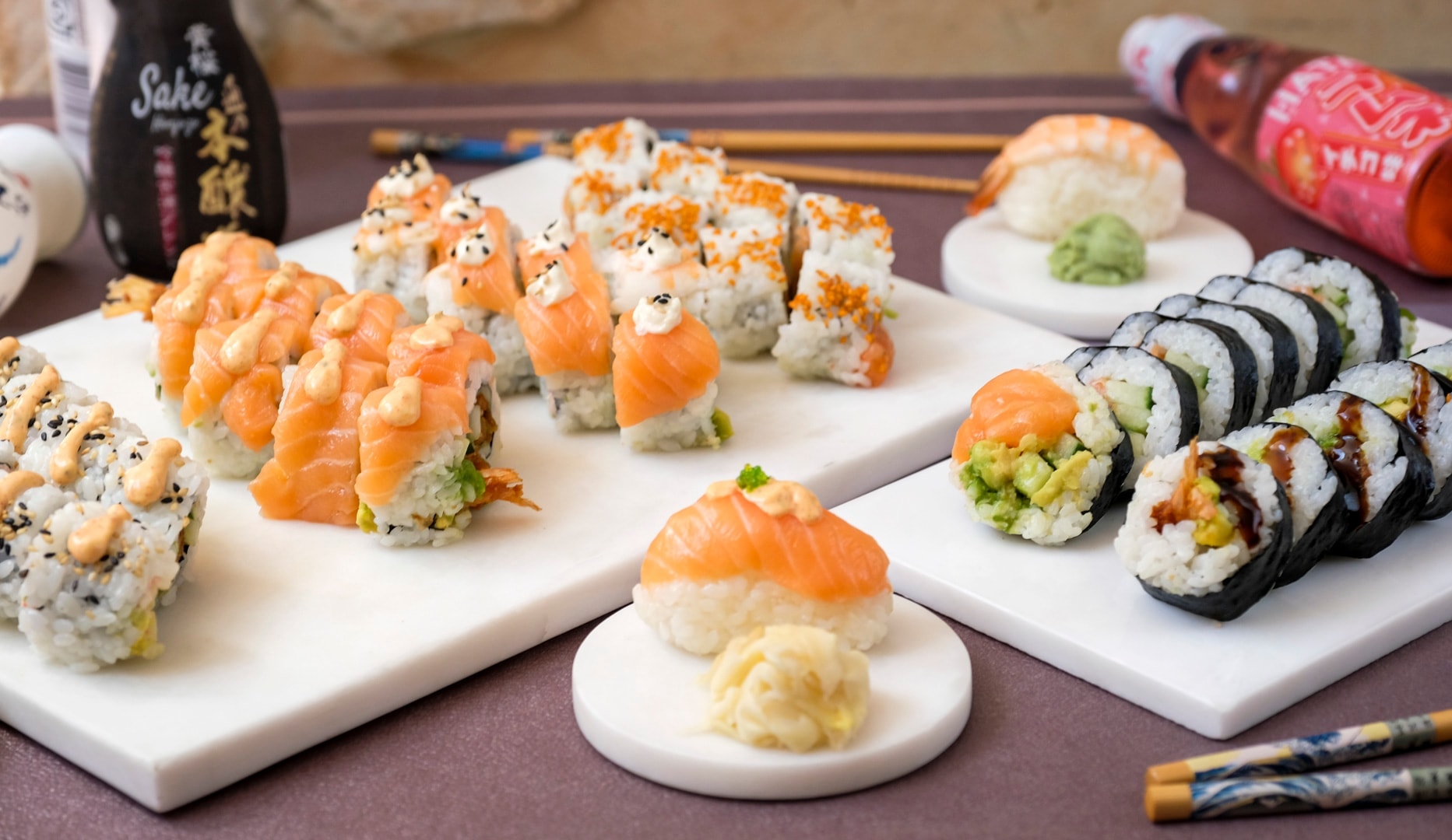 Sushi for 2 eller 3 pers. - Østerbro