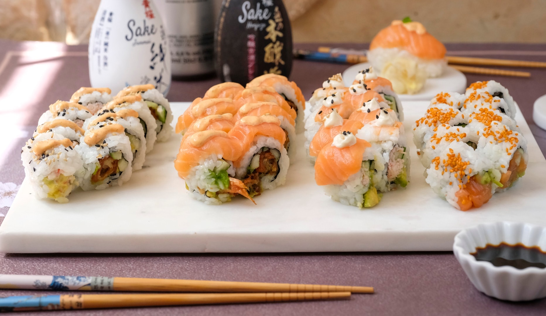 Sushi for 2 eller 3 pers. - Østerbro