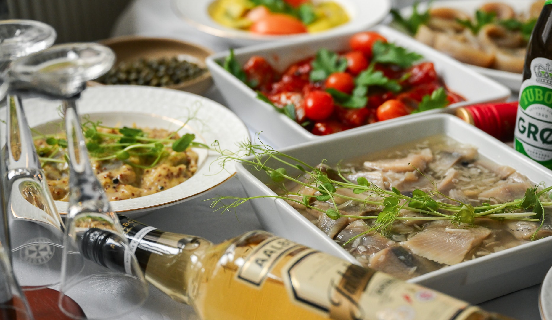 Sildebuffet - Fyrtøjet i Nyhavn