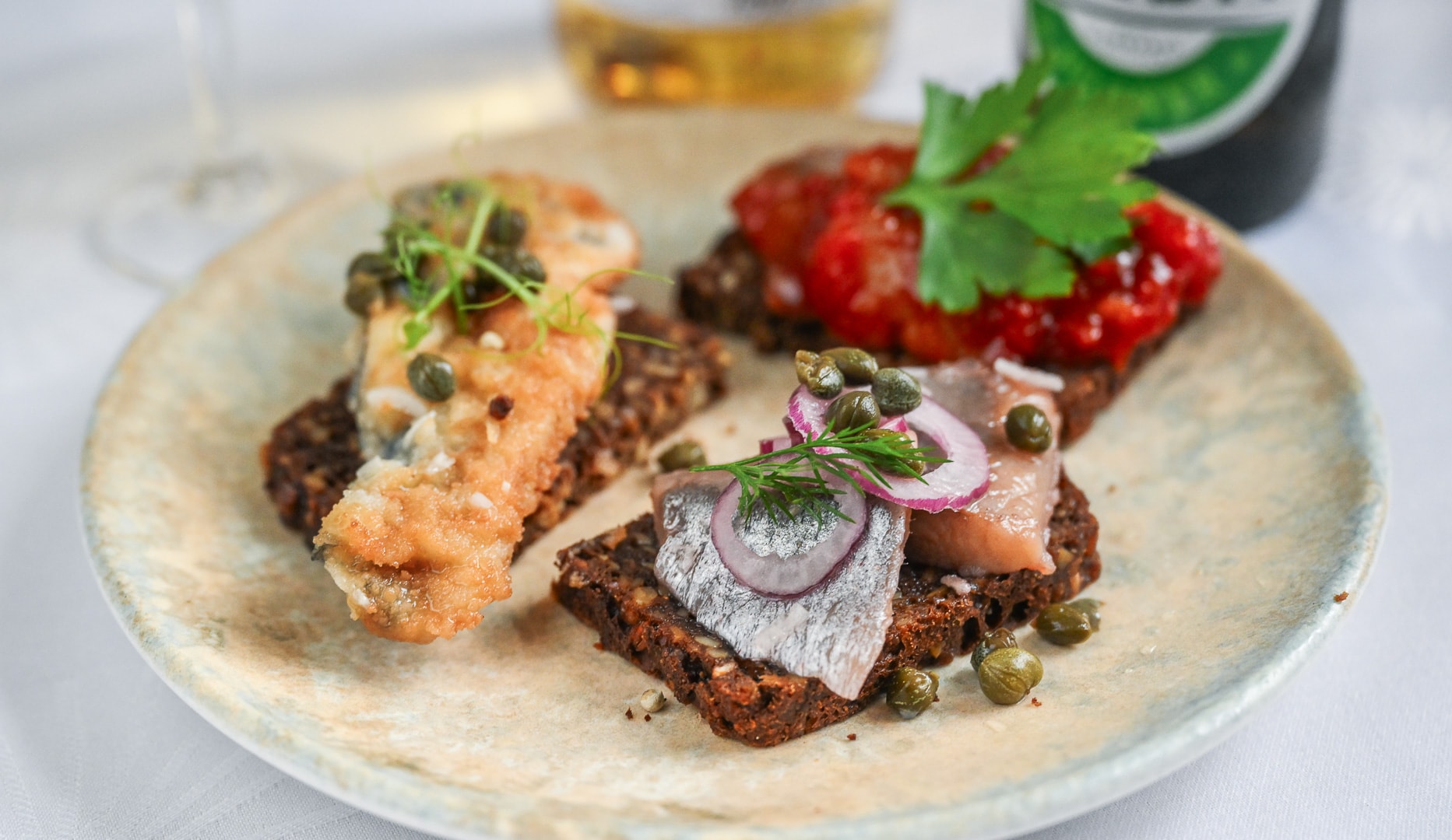 Sildebuffet - Fyrtøjet i Nyhavn