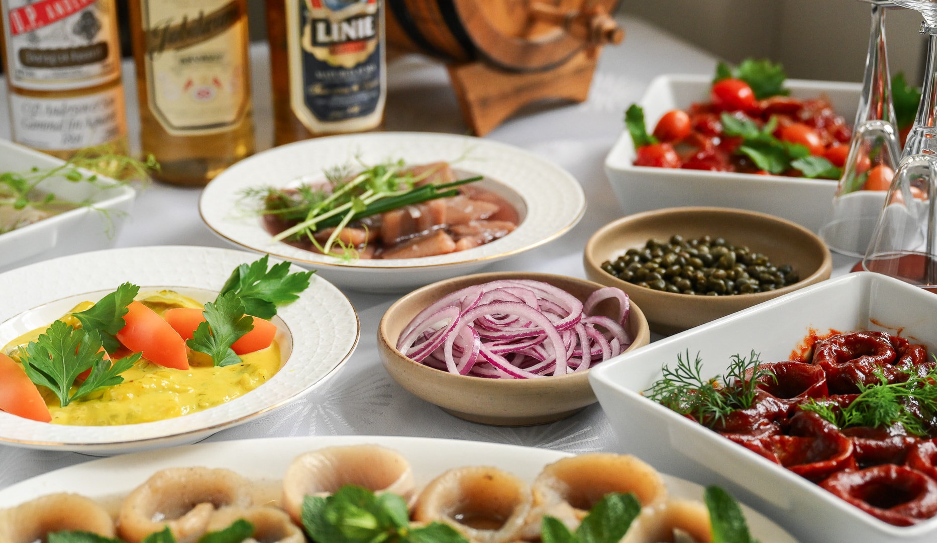 Sildebuffet - Fyrtøjet i Nyhavn