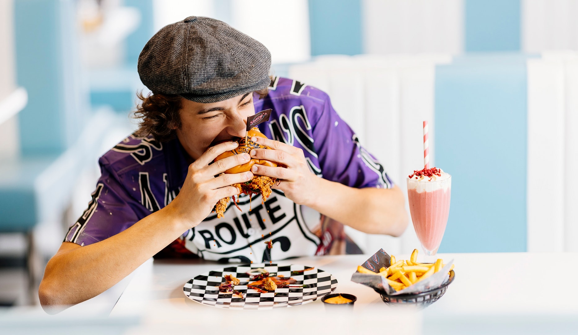 Greasy Burgermenu - Stacy's Diner