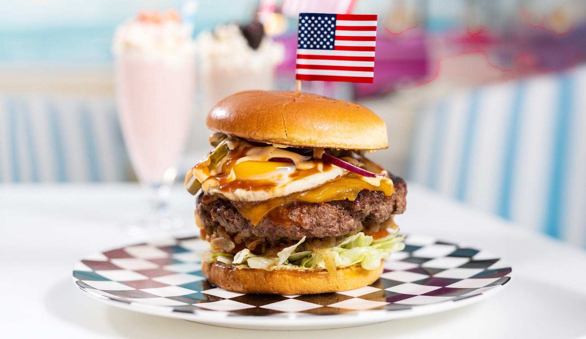 Greasy Burgermenu - Stacy's Diner