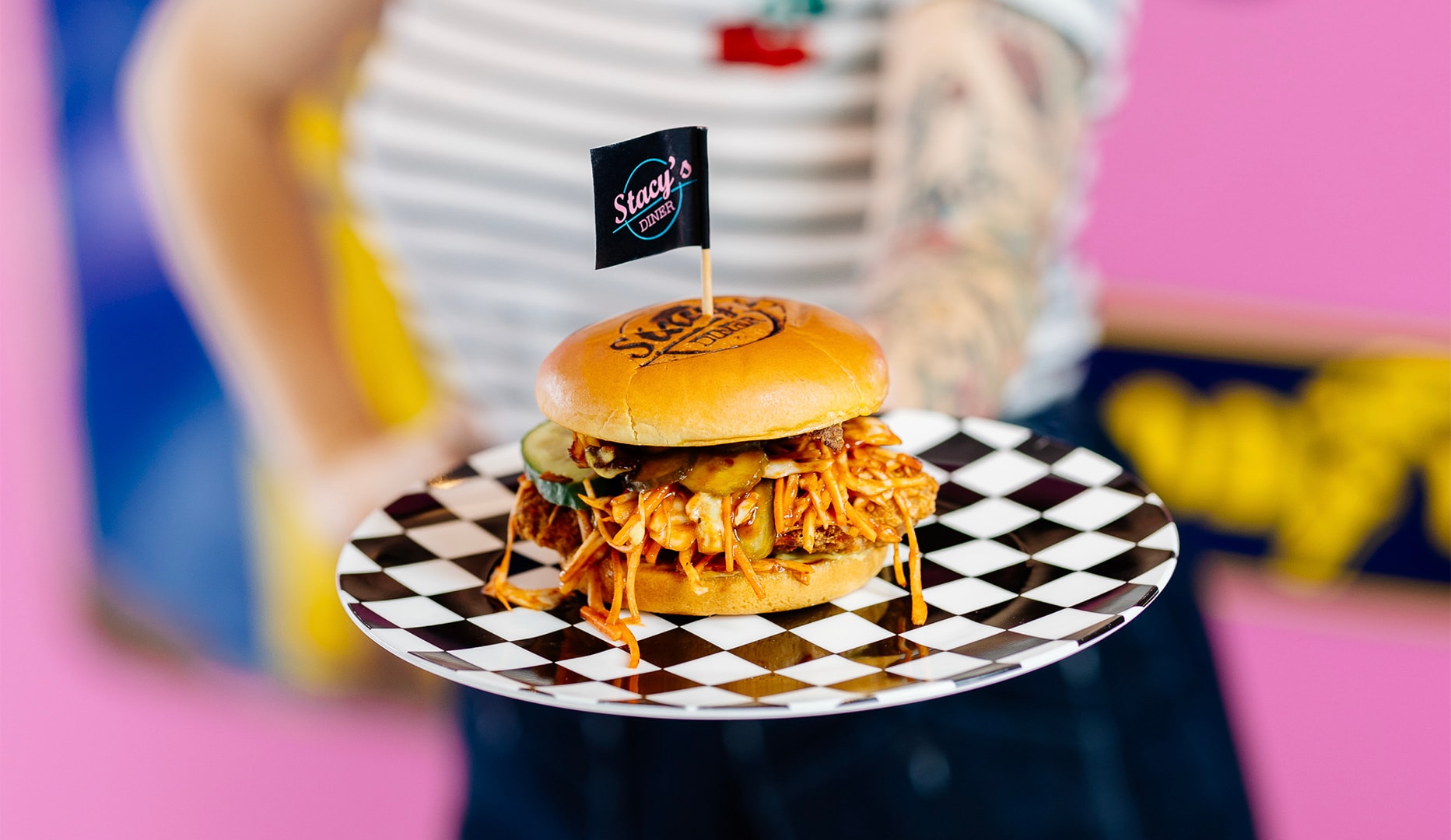 Greasy Burgermenu - Stacy's Diner