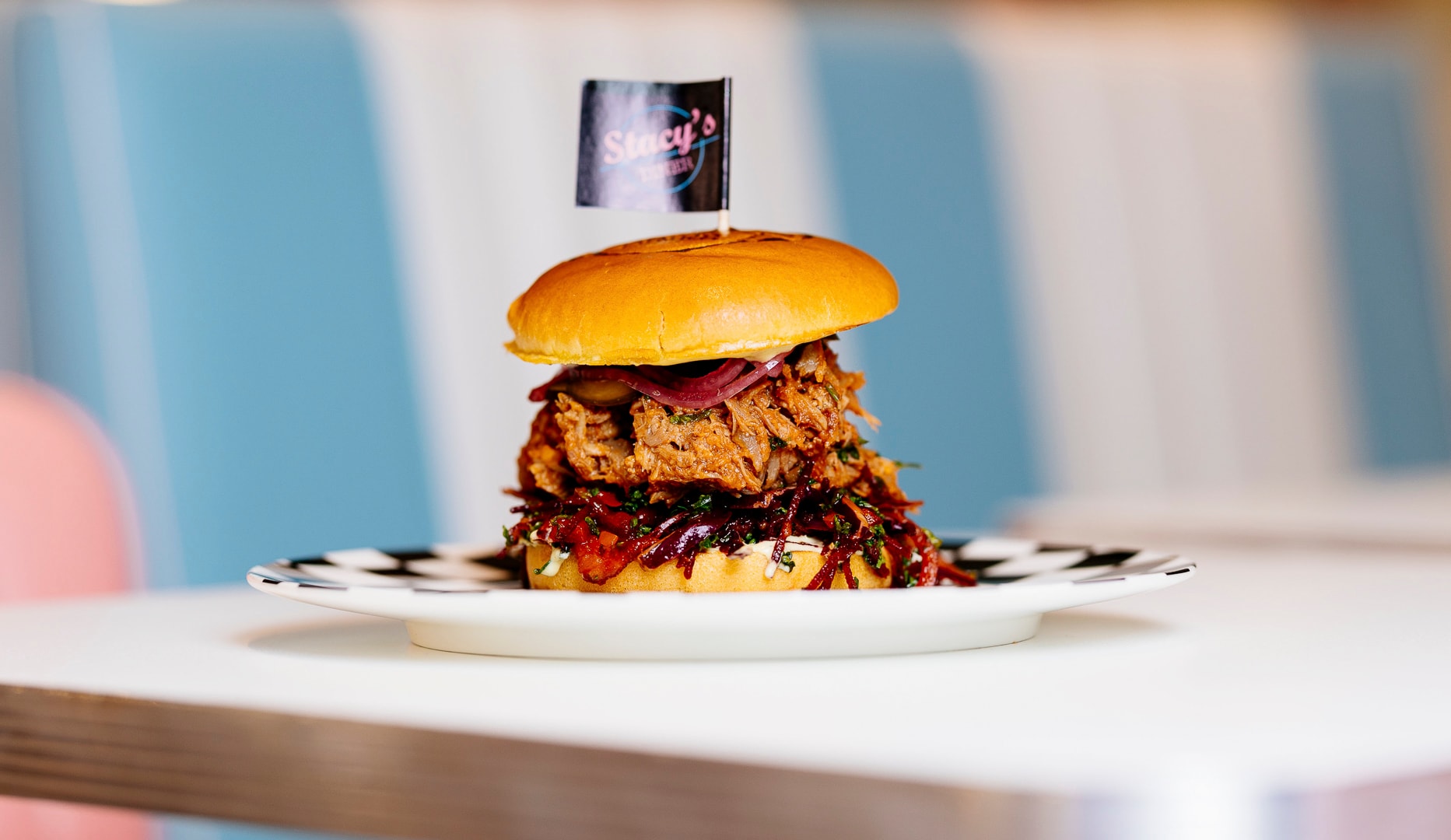 Greasy Burgermenu - Stacy's Diner