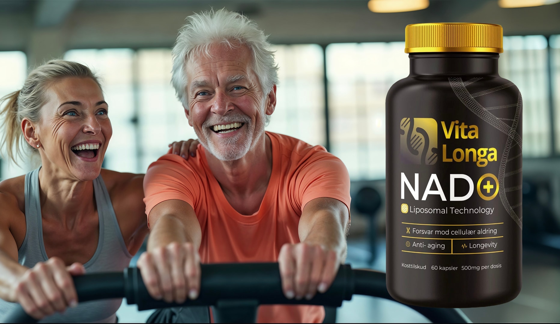 Longevity; Boost din energi og støt sund aldring med NAD+