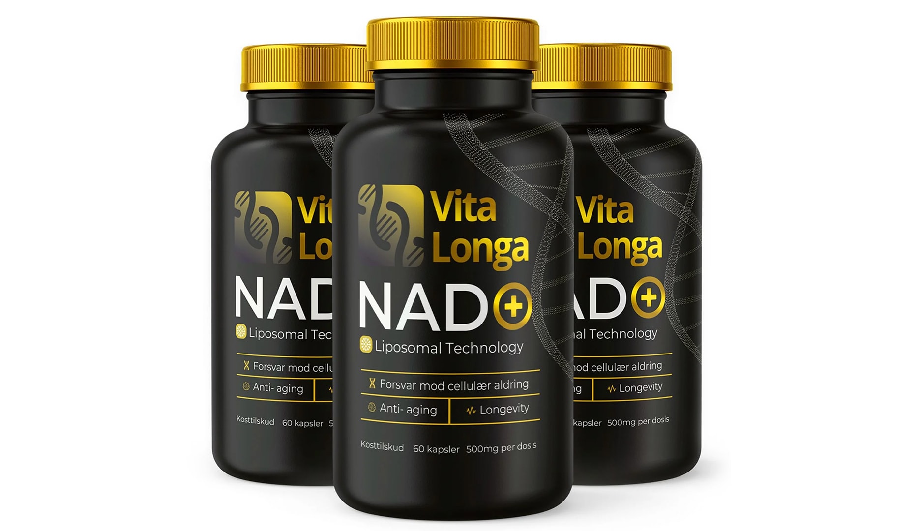 Longevity; Boost din energi og støt sund aldring med NAD+