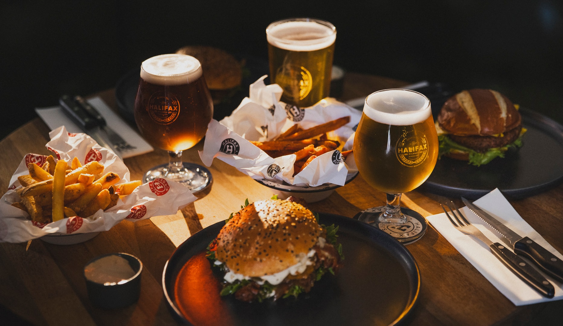 Valgfri Burgermenu - Halifax