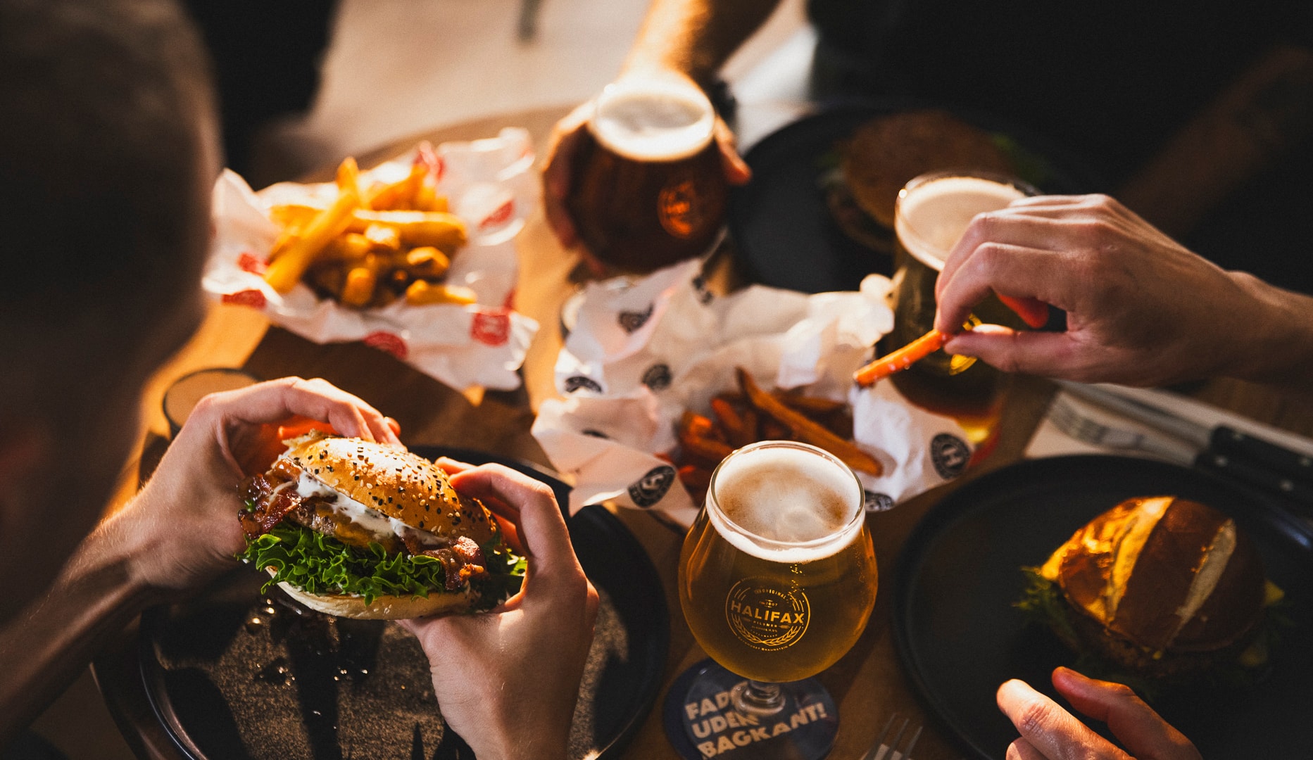 Valgfri Burgermenu - Halifax