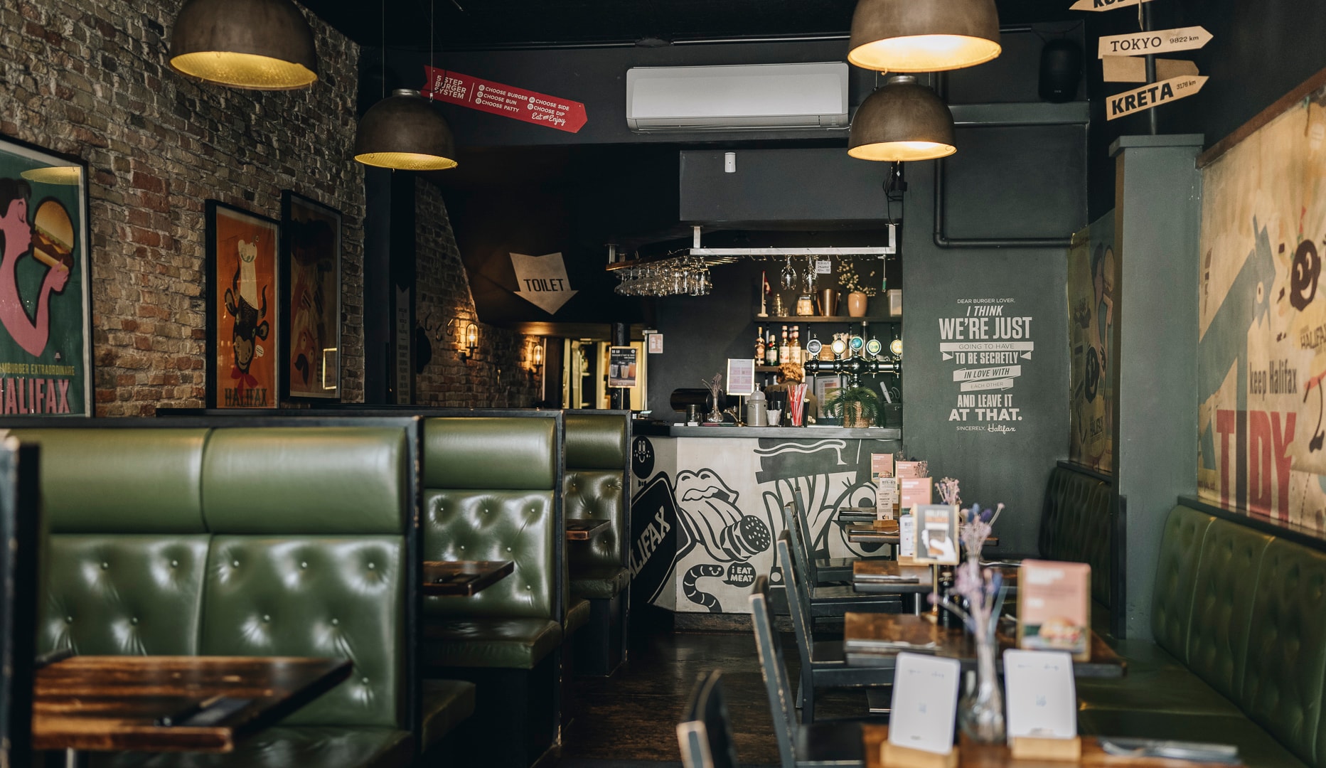 Valgfri Burgermenu - Halifax