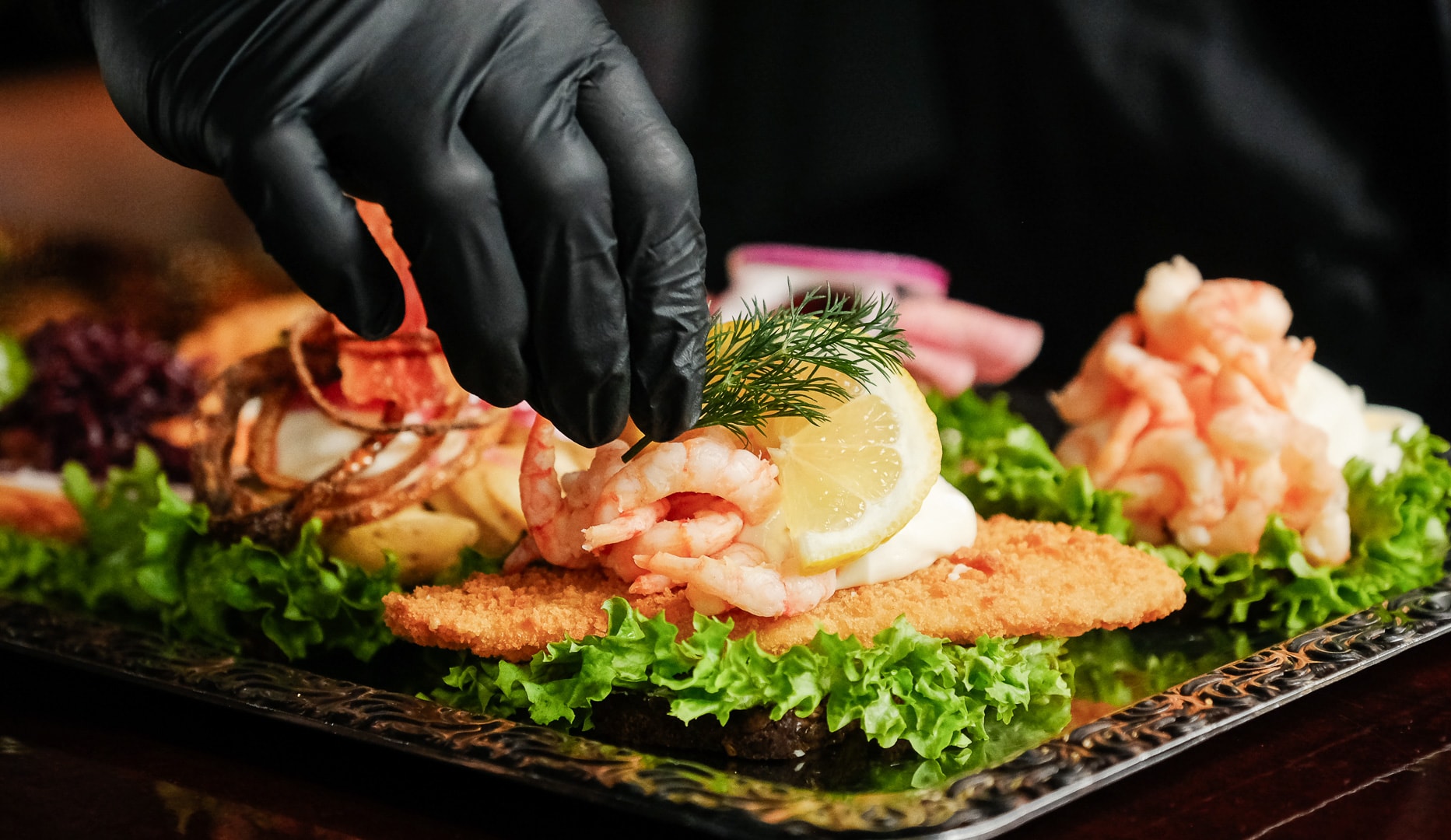 2 Smørrebrød - Gæstgivergaarden 