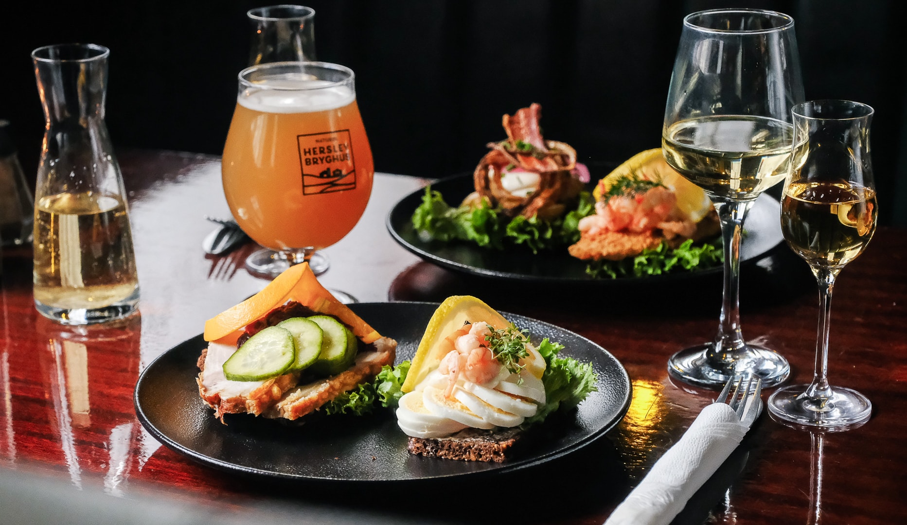 2 Smørrebrød - Gæstgivergaarden 