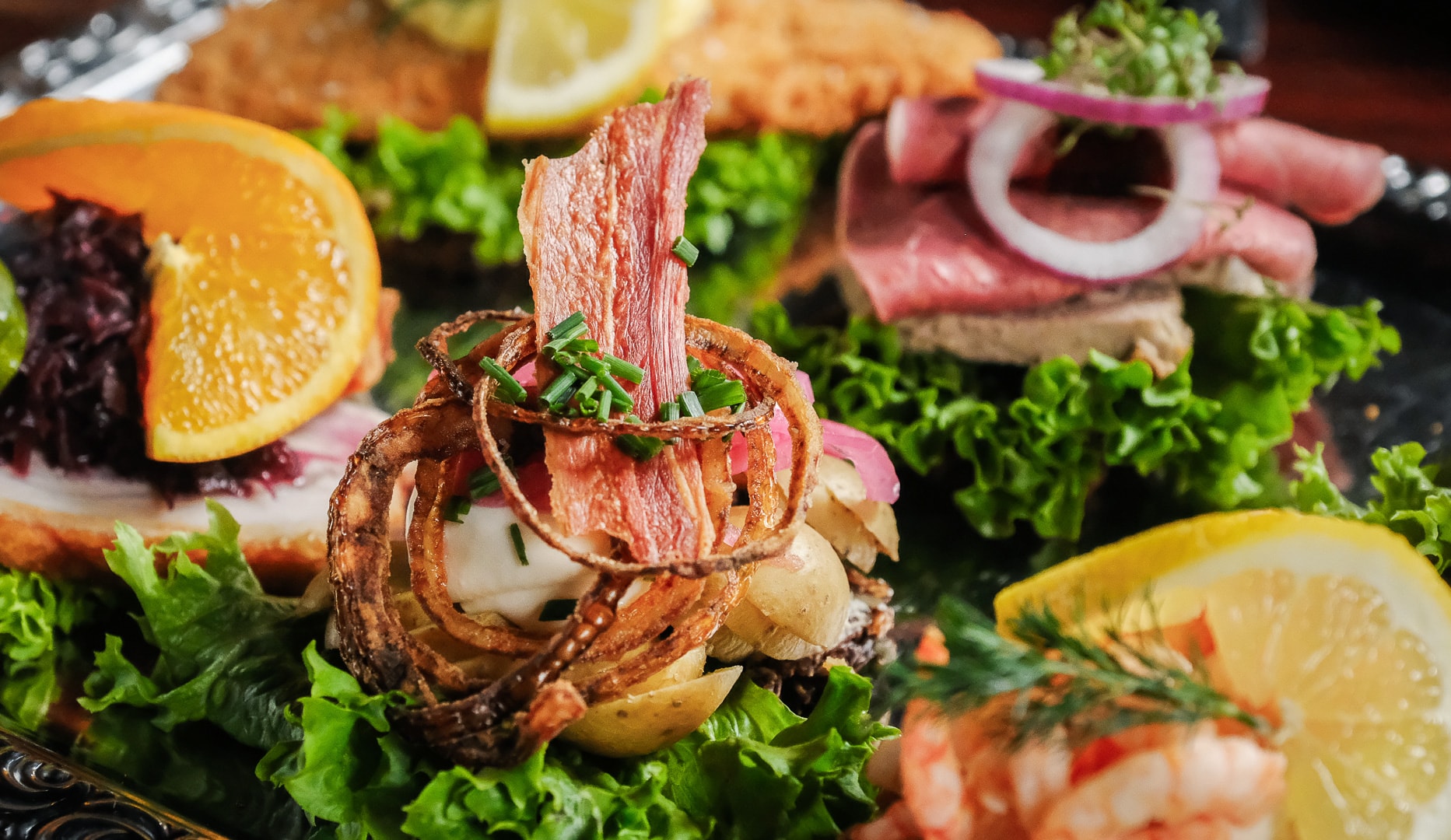 2 Smørrebrød - Gæstgivergaarden 