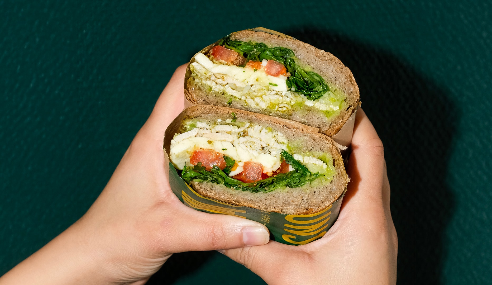 Sandwich-menu hos Vandkunsten