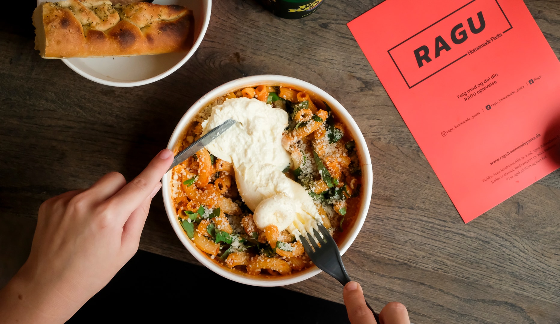 ½ PRIS: Valgfri Stor Pastacombo