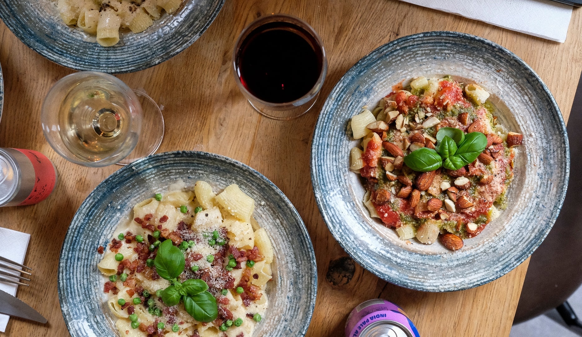 2 Valgfrie Pastaretter hos Fabio Pasta