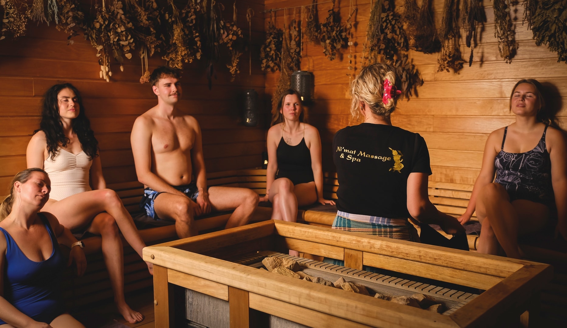 Spa & Saunagus hos Ni'mat Spa