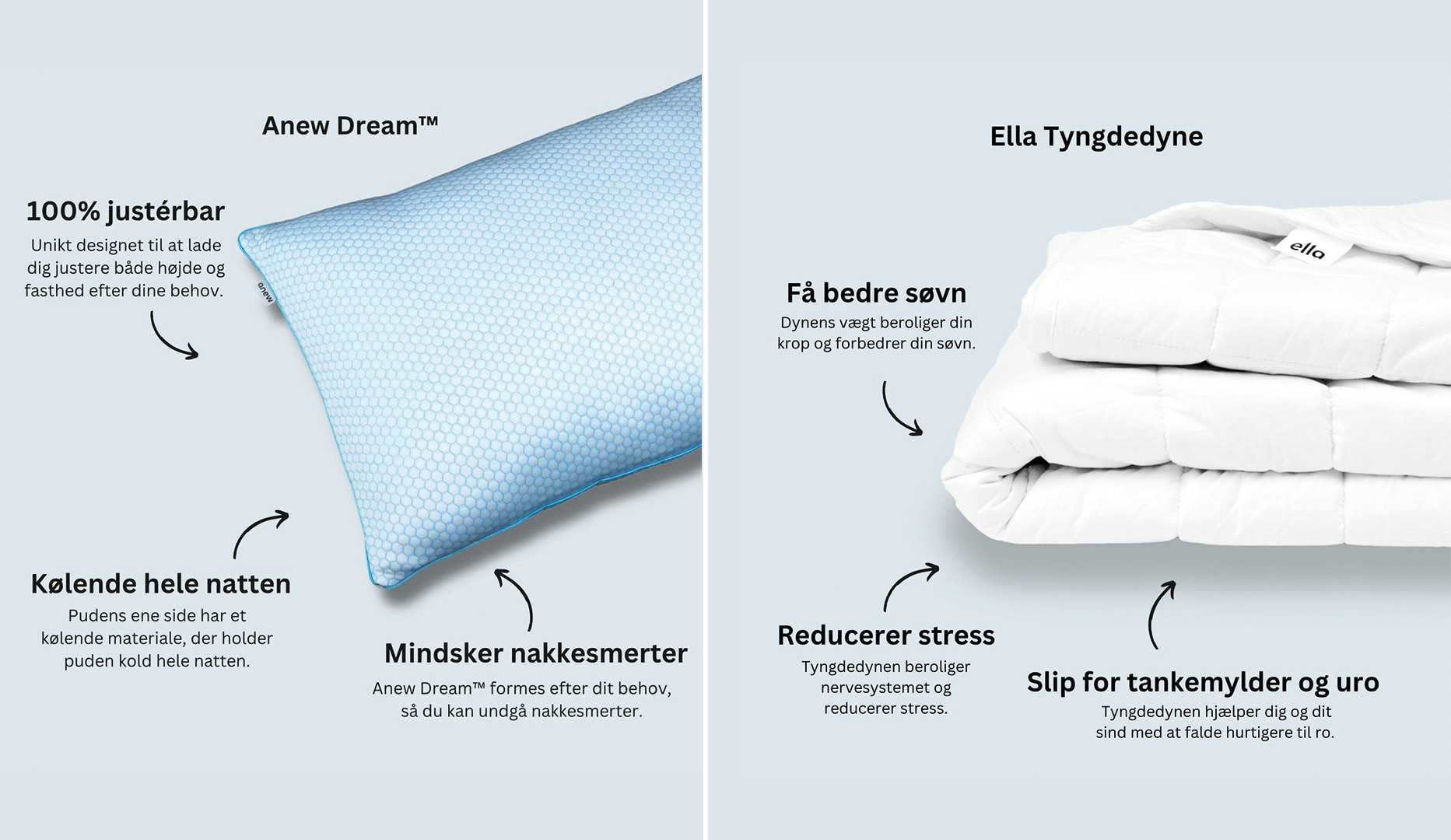 Dyner og Hovedpuder - anew sleep