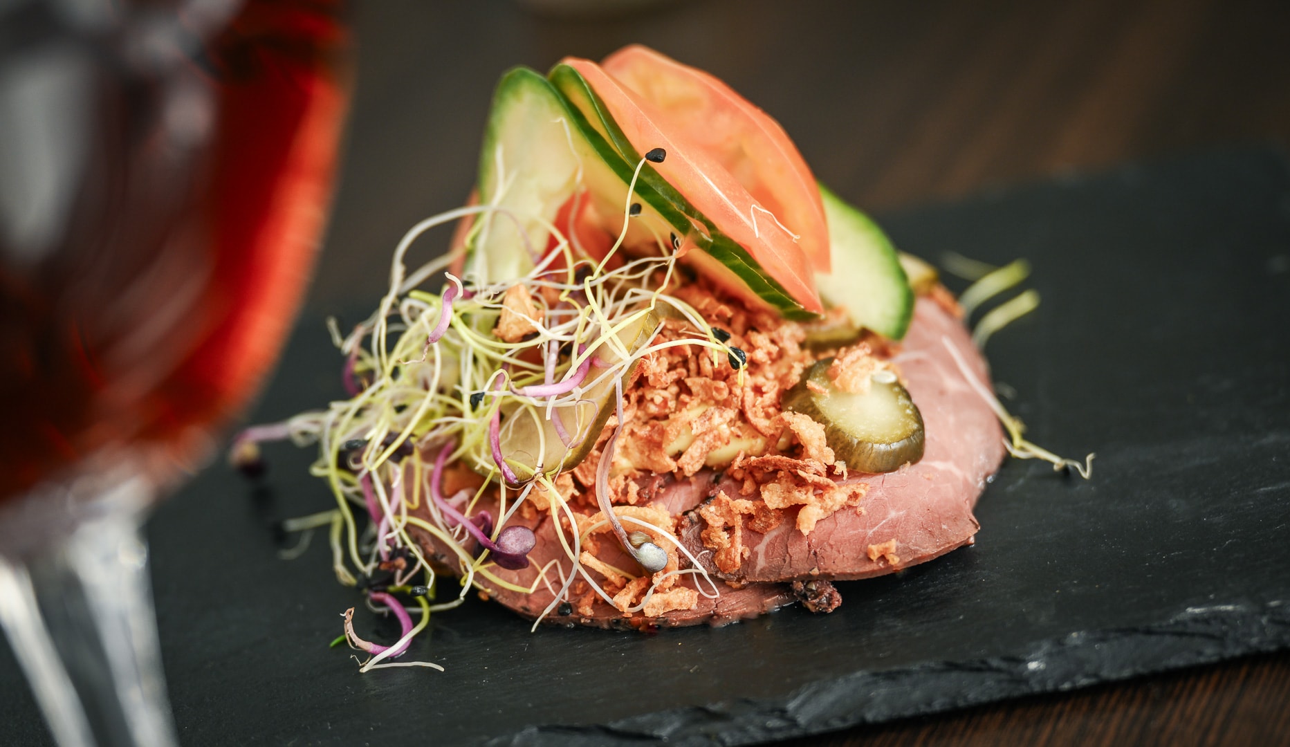 Luksus Smørrebrød + Dagens Dessert