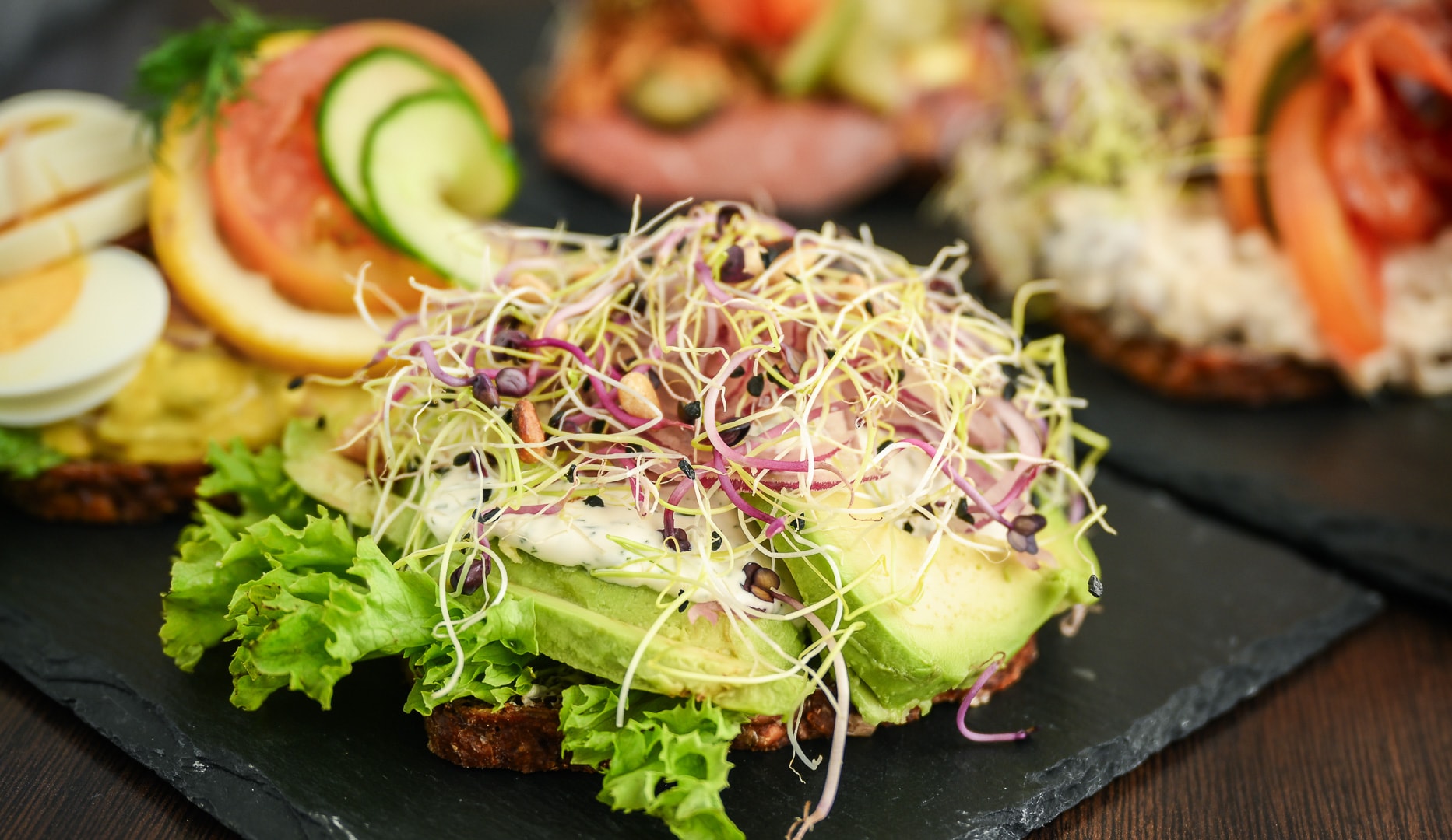 Luksus Smørrebrød + Dagens Dessert