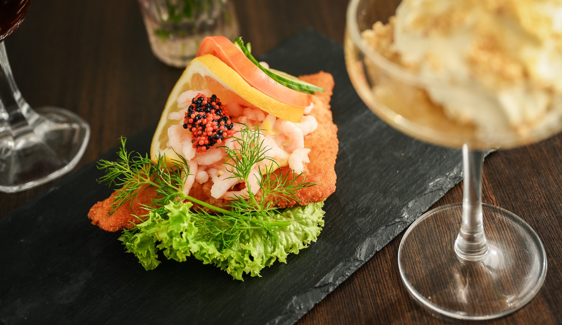 Luksus Smørrebrød + Dagens Dessert