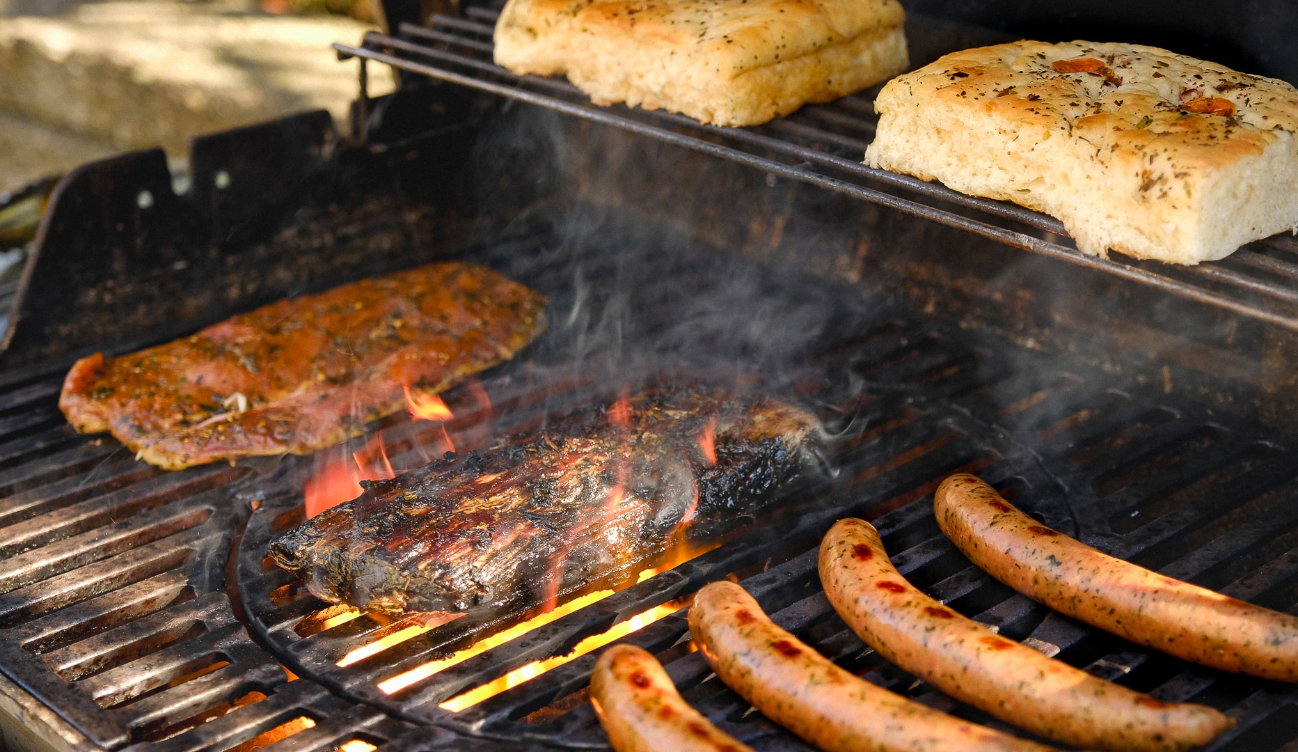 Grillbuffet fra Born & Kolstrup