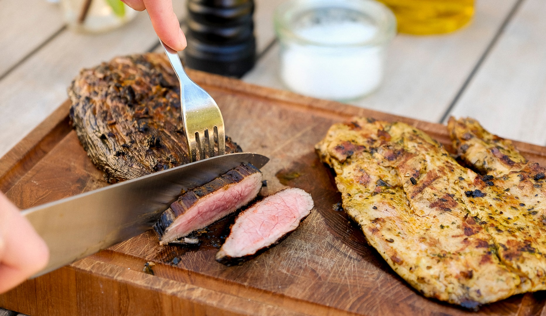 Grillbuffet fra Born & Kolstrup