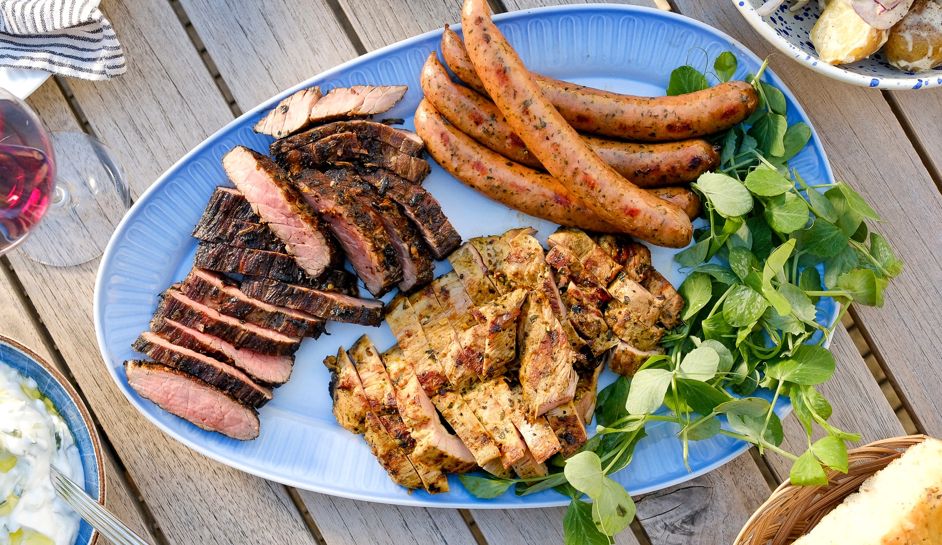 Grillbuffet fra Born & Kolstrup