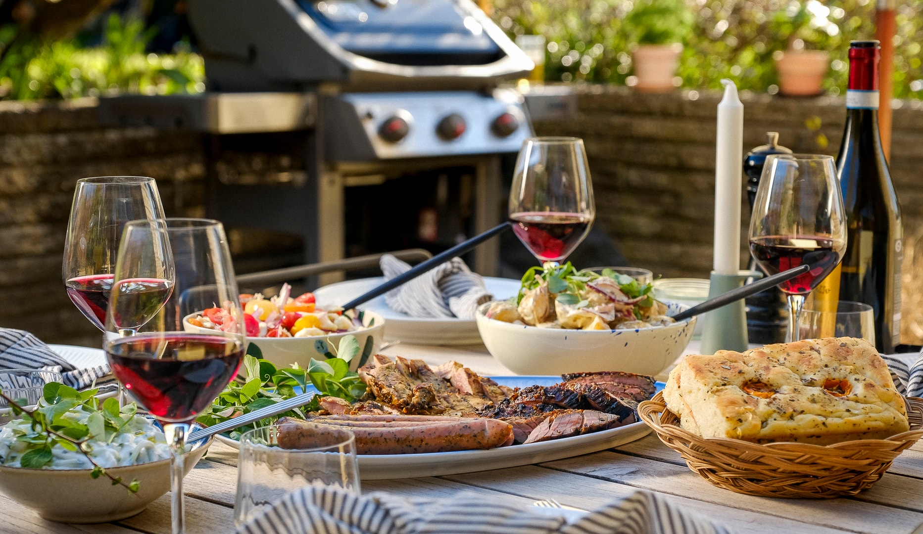 Grillbuffet fra Born & Kolstrup