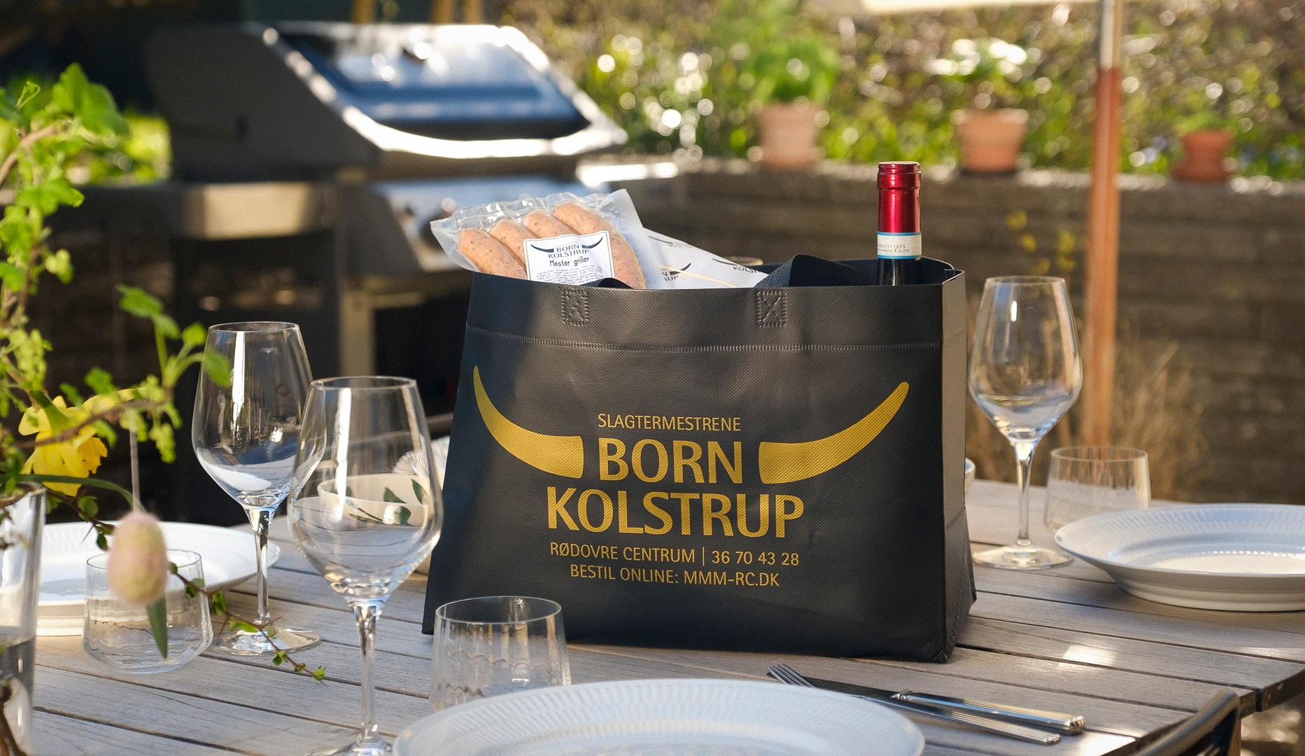 Grillbuffet fra Born & Kolstrup