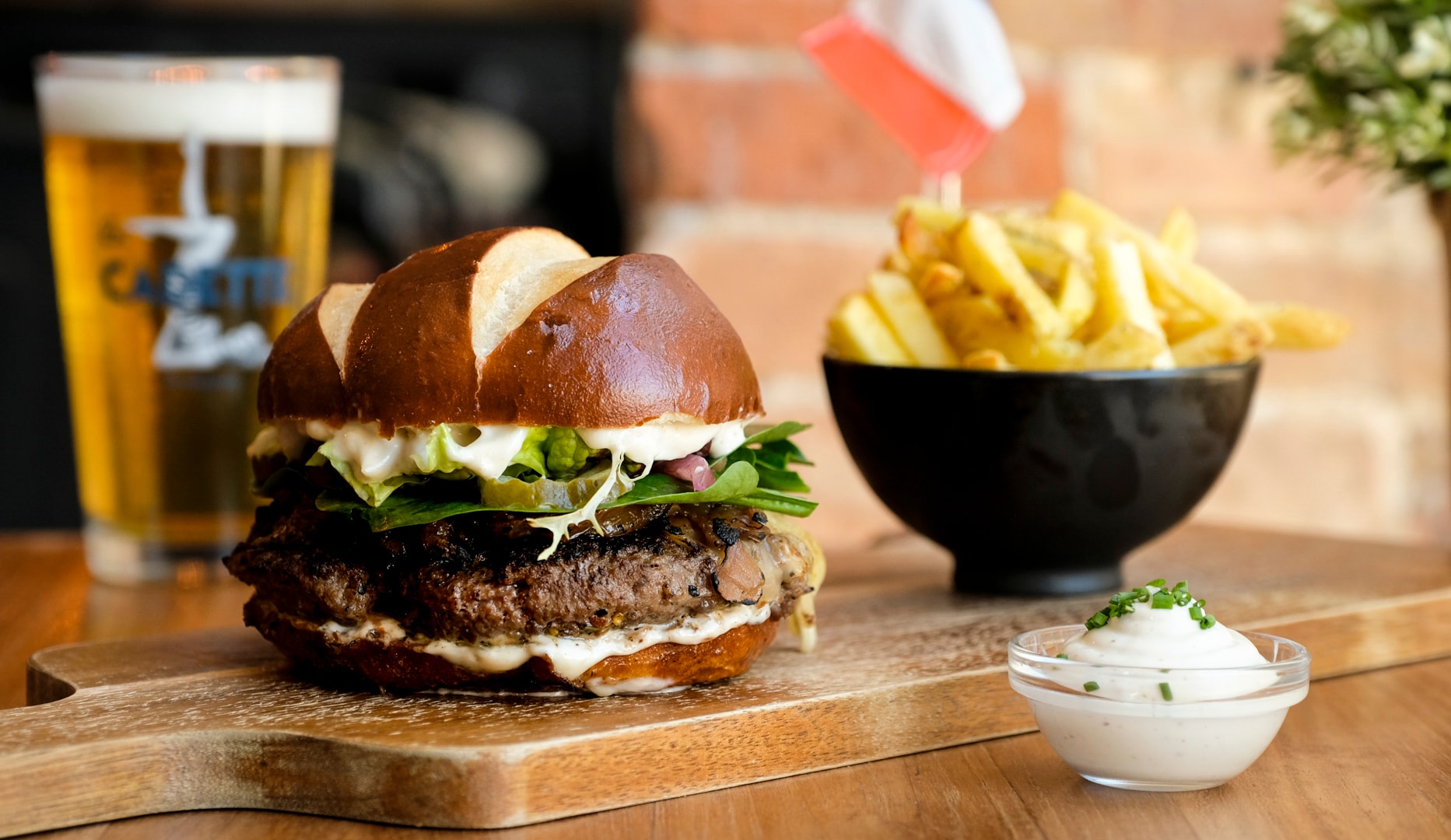 Gourmetburger + Fritter - Cocorico 