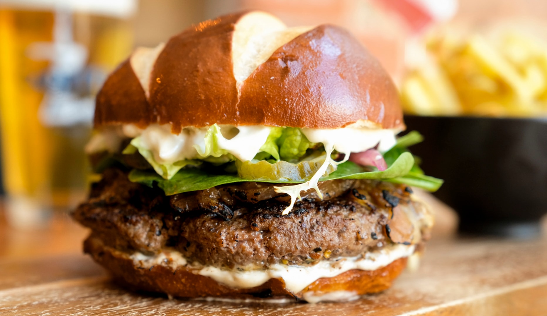 Gourmetburger + Fritter - Cocorico 