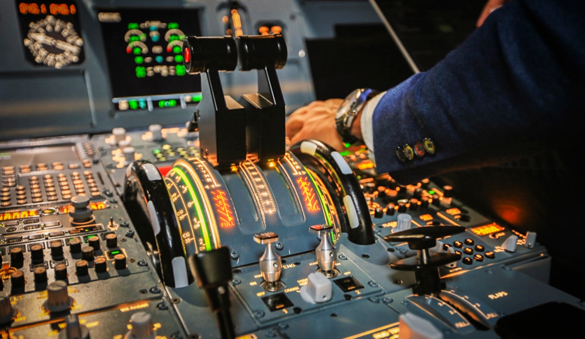 Fly-Simulator for 2 personer