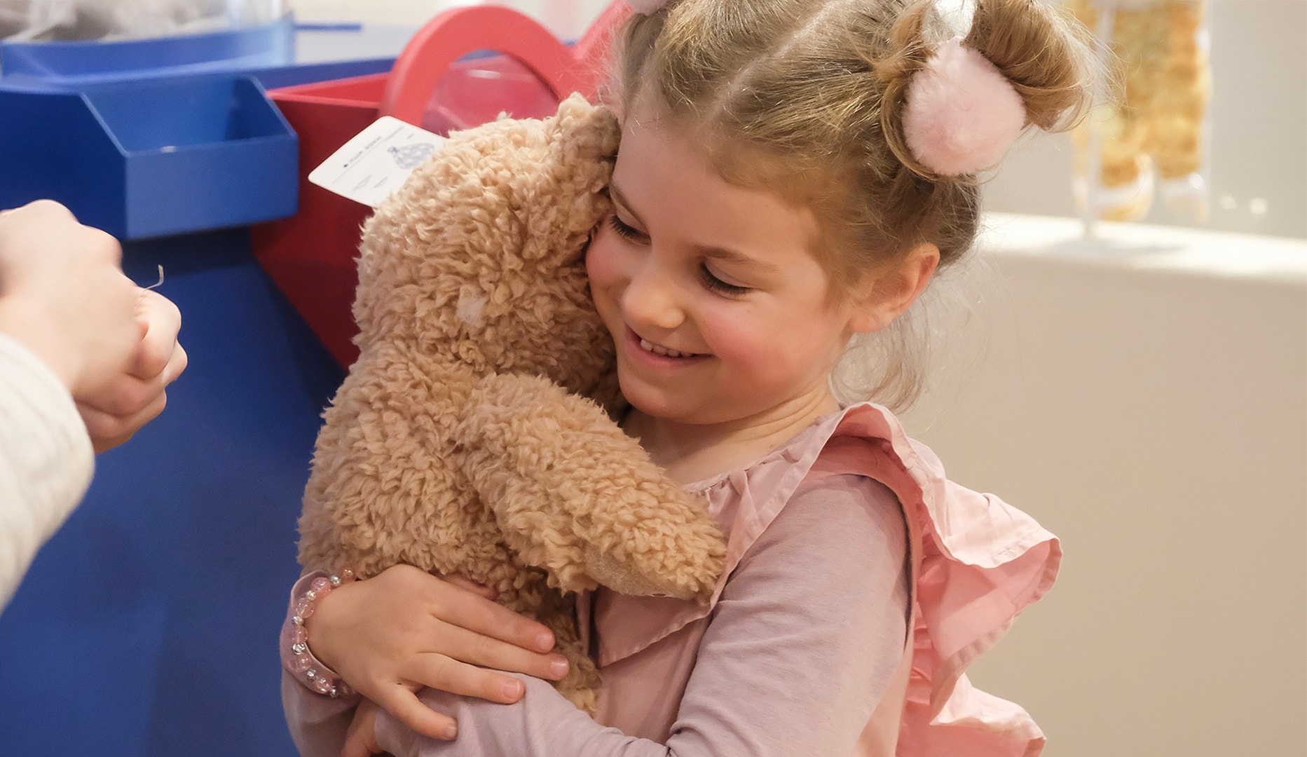 Frit valg i Build a Bear-butikken