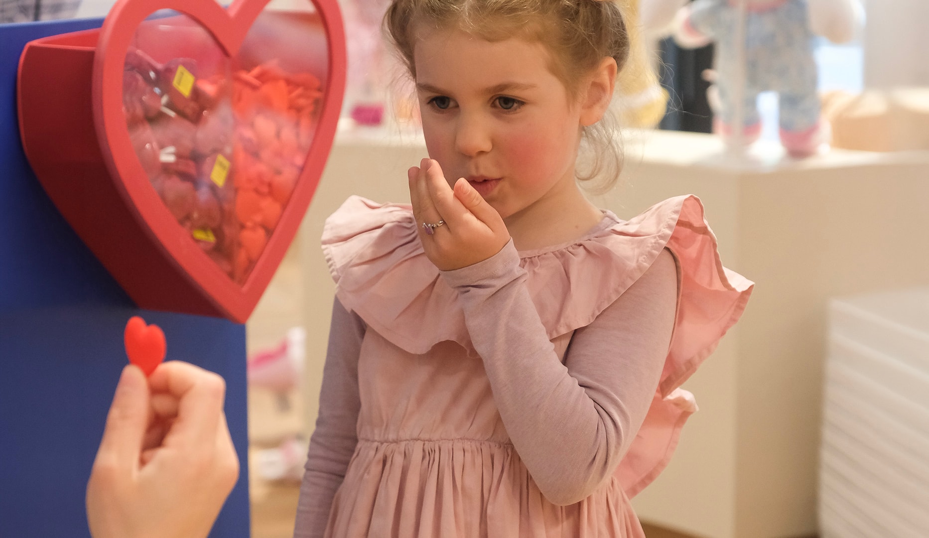 Frit valg i Build a Bear-butikken