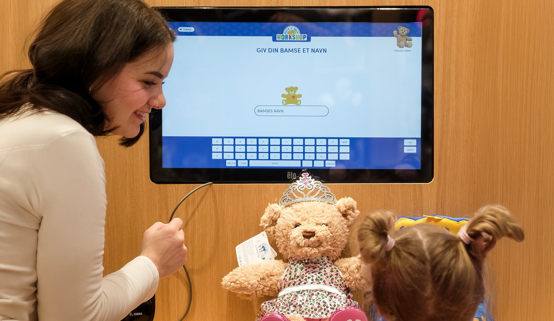 Frit valg i Build a Bear-butikken