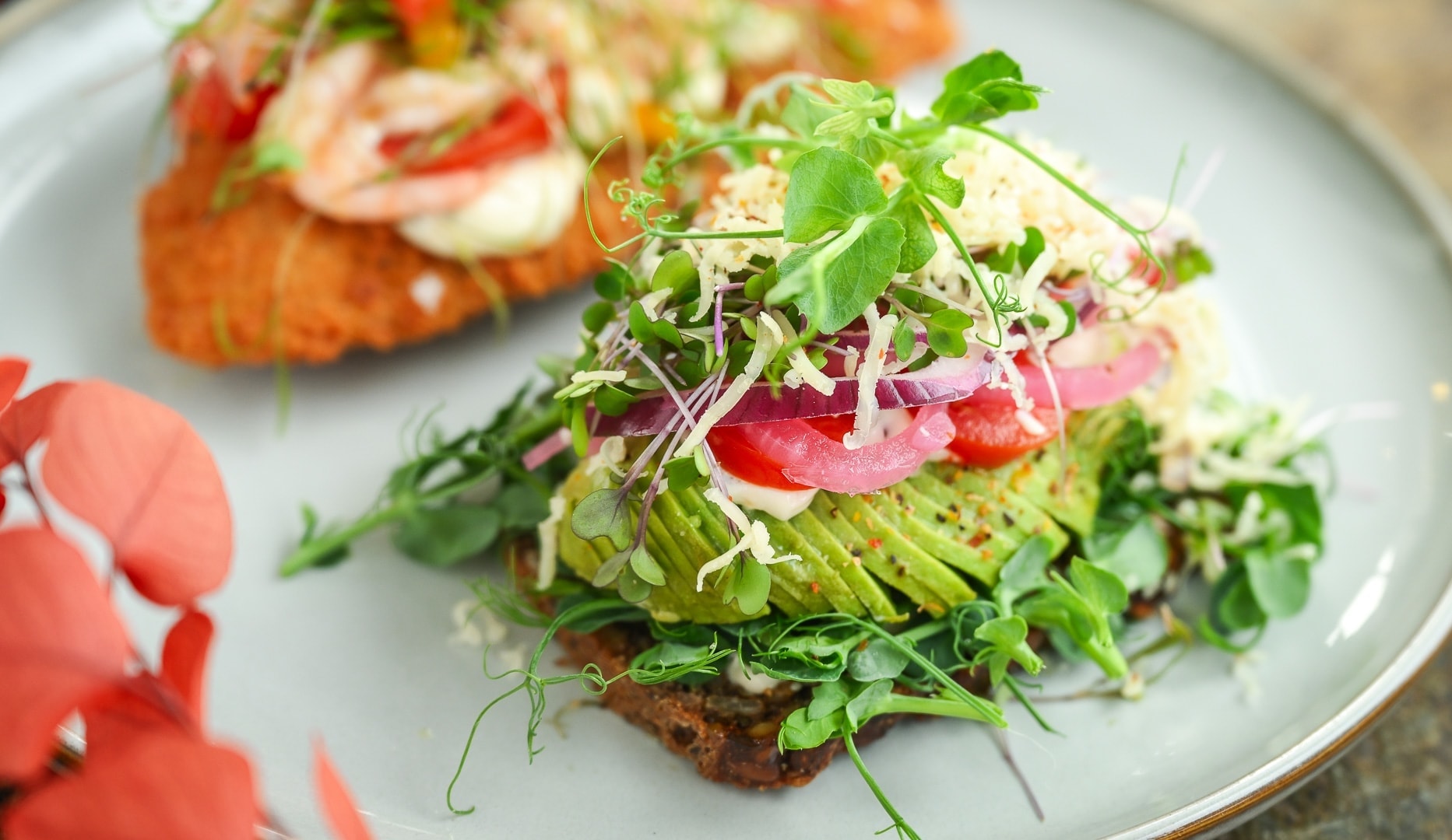 2 Valgfri Smørrebrød + Sødt Hos Florie