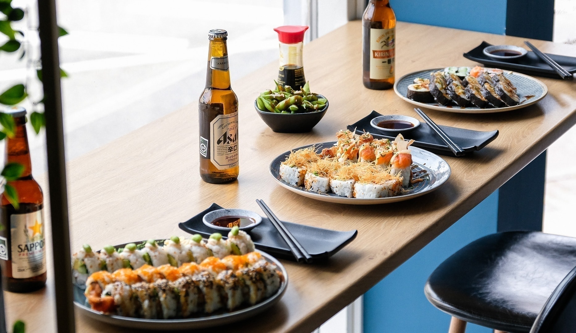 Sushi-menuer - Kanagawa Østerbro