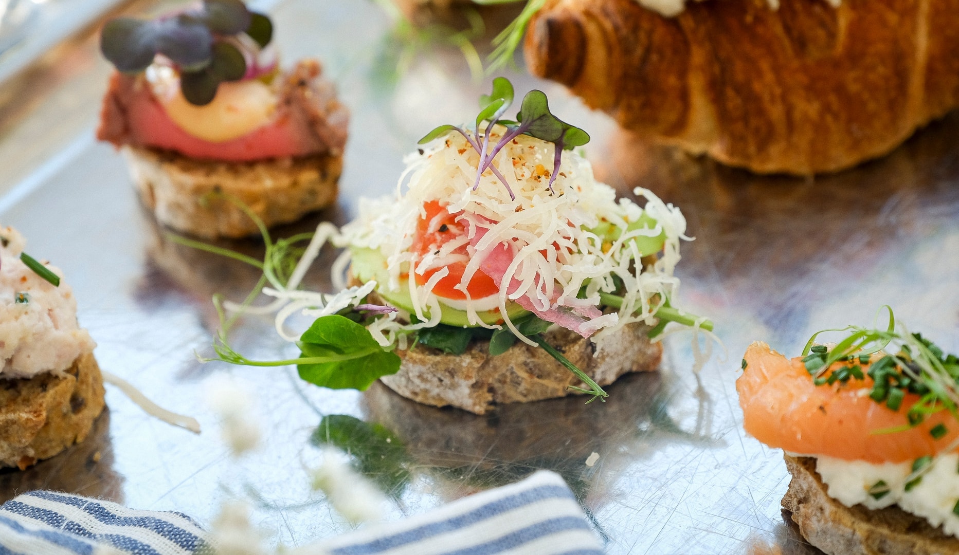 Mini-smørrebrød i Topklasse fra Florie