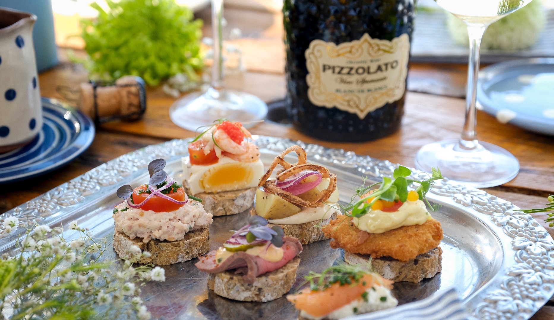 Mini-smørrebrød i Topklasse fra Florie